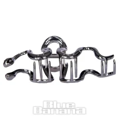 Blue Banana Large Snake Hair Clip (Black)