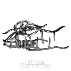 Blue Banana Large Spider Hair Clip (Black)