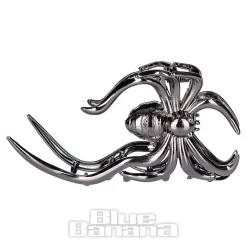 Blue Banana Large Spider Hair Clip (Black)