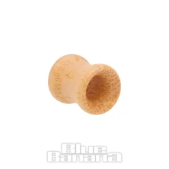Blue Banana Light Beech Wood Flesh Tunnel 8-25mm (Brown)