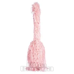 Blue Banana Long Fur Bag (Baby Pink)