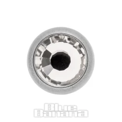 Blue Banana 4mm Dermal Top (Crystal)
