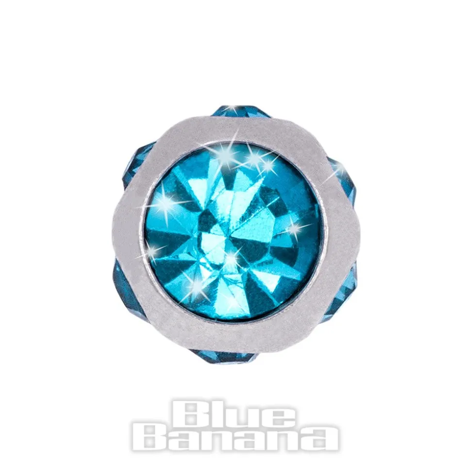 Blue Banana 6mm Multi Jewelled Ball (Aqua)