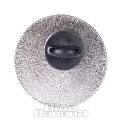 Blue Banana Pentagram & Moon Pin Badge (Black)