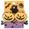 Blue Banana Pumpkins Hair Clip (Orange)