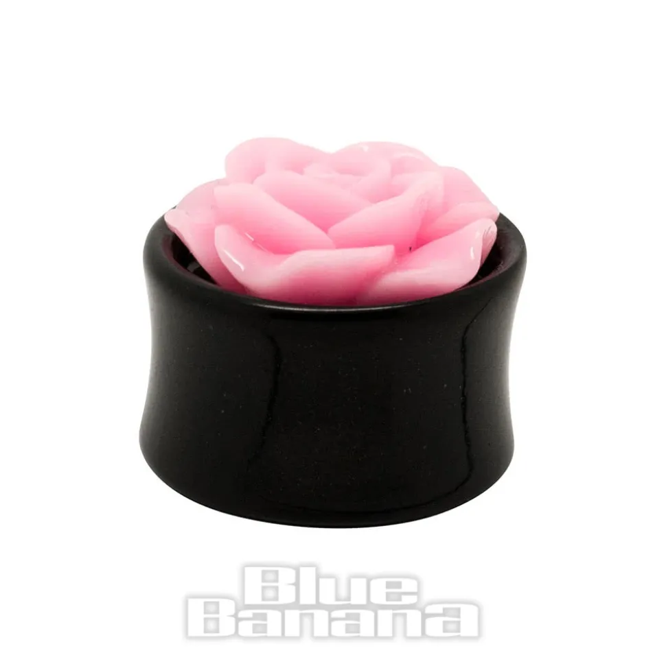 Blue Banana Rose Top Plug (Light Pink)