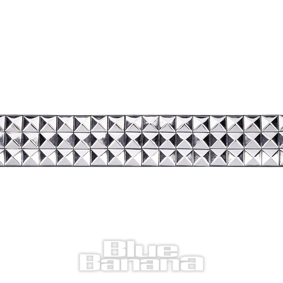 Blue Banana 3 Row Studs Belt (Black)