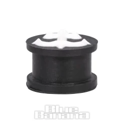 Blue Banana Silicone Anchor Plug 6-20mm (Black/White)