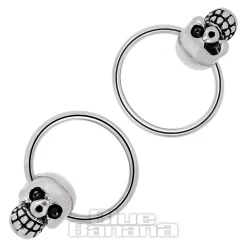 Blue Banana Single Skull Steel 1.2mm BCR