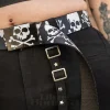 Blue Banana Skull & Crossbones Belt (Black)
