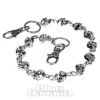 Blue Banana Skulls Chain (Silver)