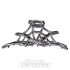 Blue Banana Spider Web Hair Clip (Black)