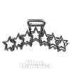 Blue Banana Star Hair Clip (Silver)