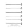 Blue Banana Sterling Silver 1.5mm Crystal Nose Studs (6 Pack)