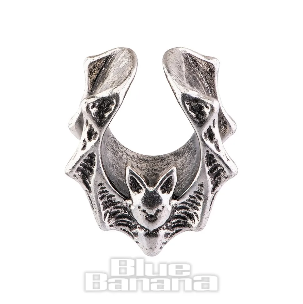 Blue Banana Surgical Steel Bat Saddle Hanger (Silver)