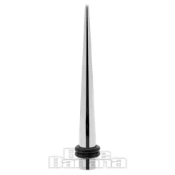 Blue Banana Surgical Steel 5mm Taper with O Rings (Silver)