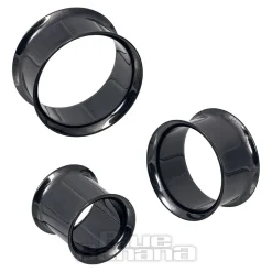 Blue Banana Surgical Steel 2 - 38mm Tunnel (Black)