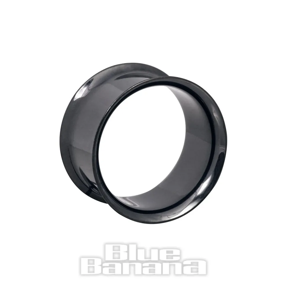 Blue Banana Surgical Steel 2 - 38mm Tunnel (Black)