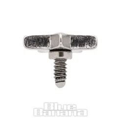 Blue Banana Surgical Steel Star Top (Silver)