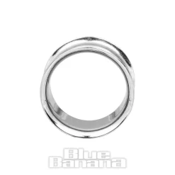 Blue Banana Surgical Steel Tunnel 2mm-28mm (Silver)