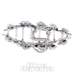 Blue Banana Thorn & Roses Hair Clip (Multicolour)