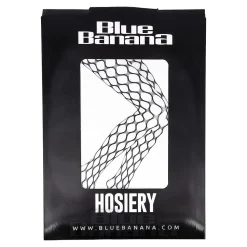 Blue Banana Xxl Fishnet Tights (Black)