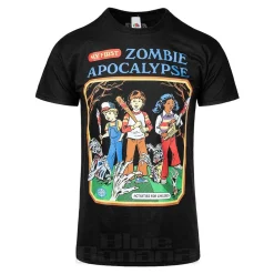 Blue Banana Zombie Apocalypse T-Shirt (Black)