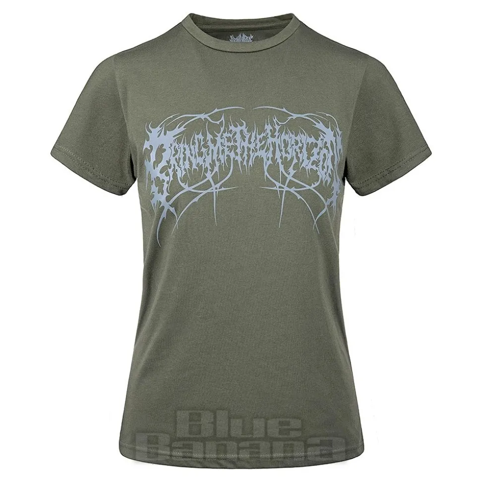 Bring Me The Horizon Genxsis Ladies T Shirt (Green)