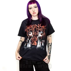 Bring Me The Horizon Official Graveyard Eyes T Shirt (Black)