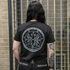 Bring Me The Horizon Official Metal Logo Genxsis Crop T Shirt (Black)
