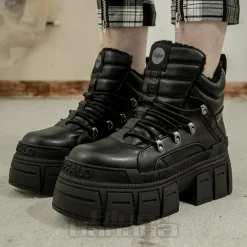 Buffalo Gospher Mid Boot (Black)