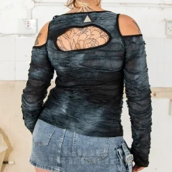 Chemical Black Viola Top (Grey)