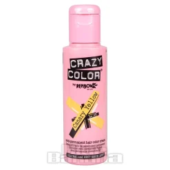 Crazy Color Semi-Permanent Hair Dye 100ml (Canary Yellow)