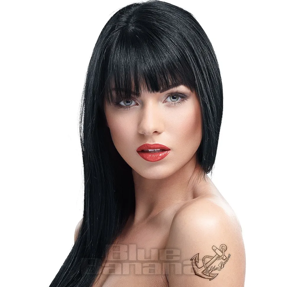 Crazy Color Semi-Permanent Hair Dye 100ml (Black)