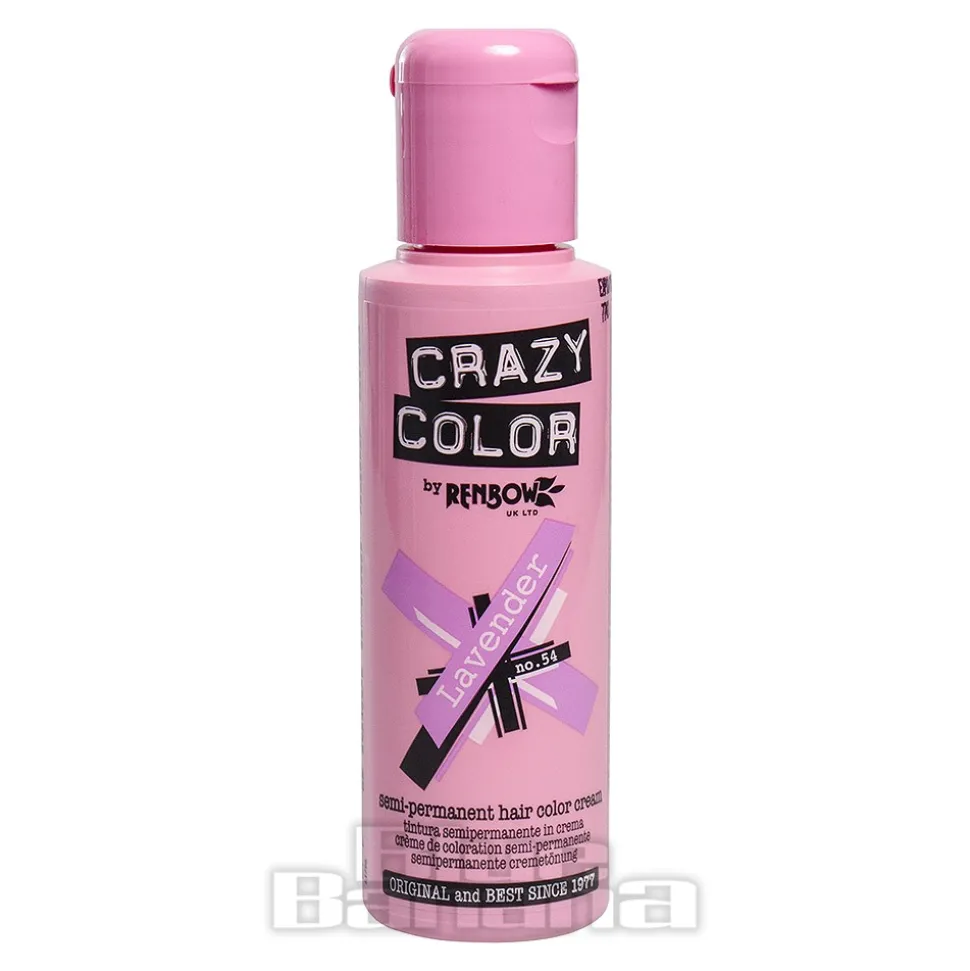 Crazy Color Semi-Permanent Hair Dye 100ml (Lavender)