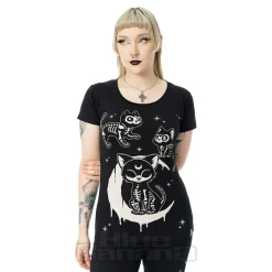 Cupcake Cult Moonlight T-Shirt (Black/White)