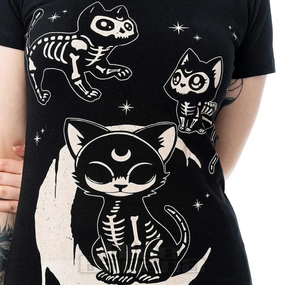 Cupcake Cult Moonlight T-Shirt (Black/White)