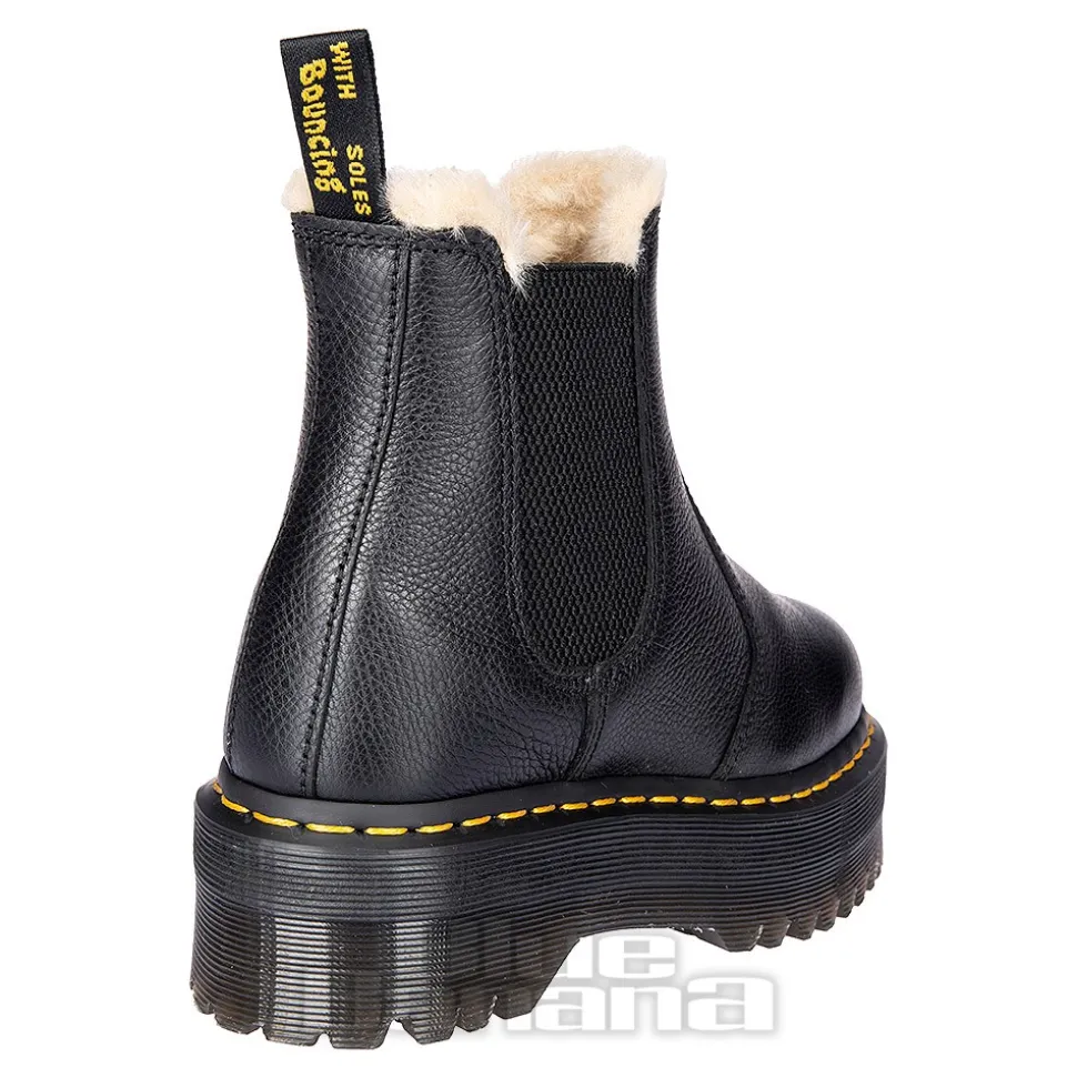 Dr Martens 2976 Quad Fur Lined Boots (Black)