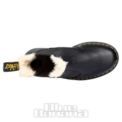 Dr Martens 2976 Quad Fur Lined Boots (Black)