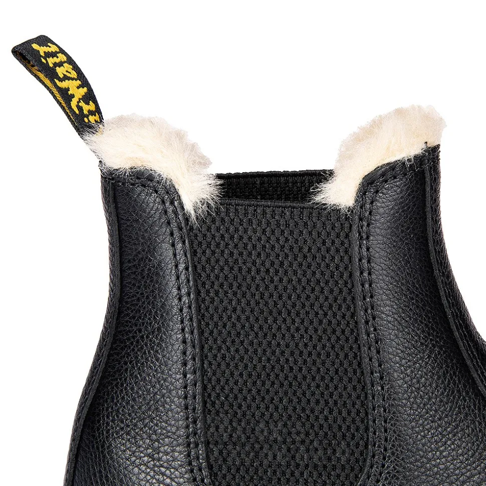 Dr Martens 2976 Quad Fur Lined Boots (Black)