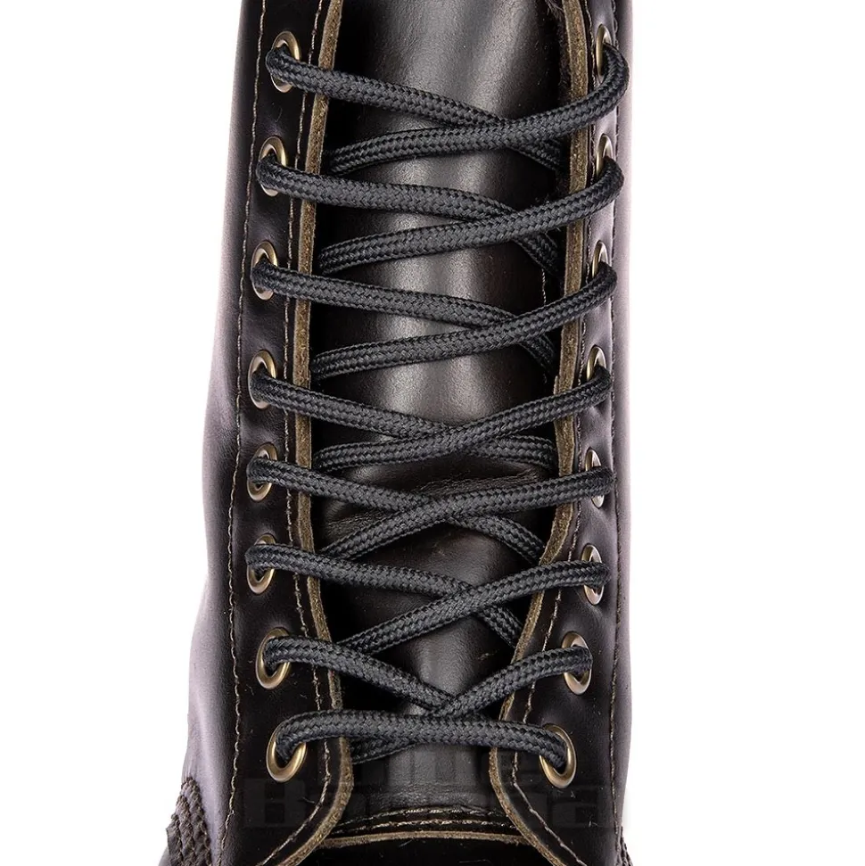 Dr Martens Serena 1460 Faux Fur Boots (Taupe)
