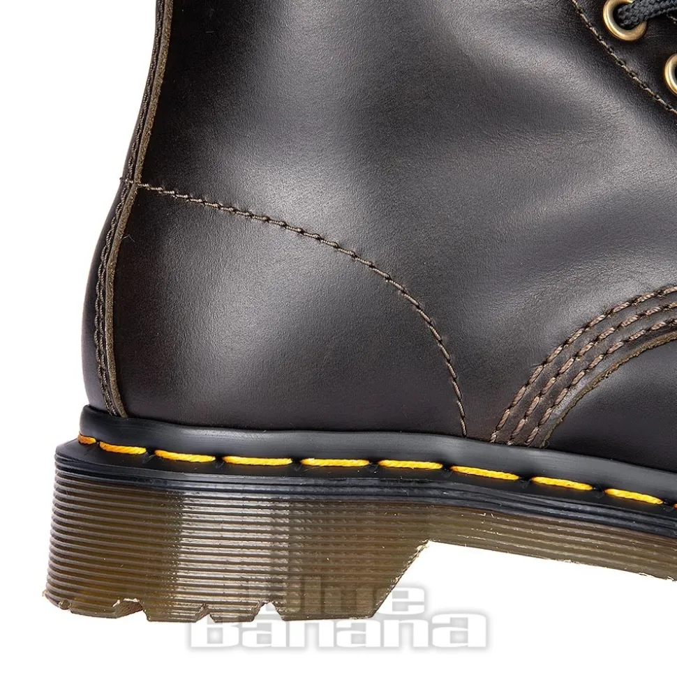 Dr Martens Serena 1460 Faux Fur Boots (Taupe)