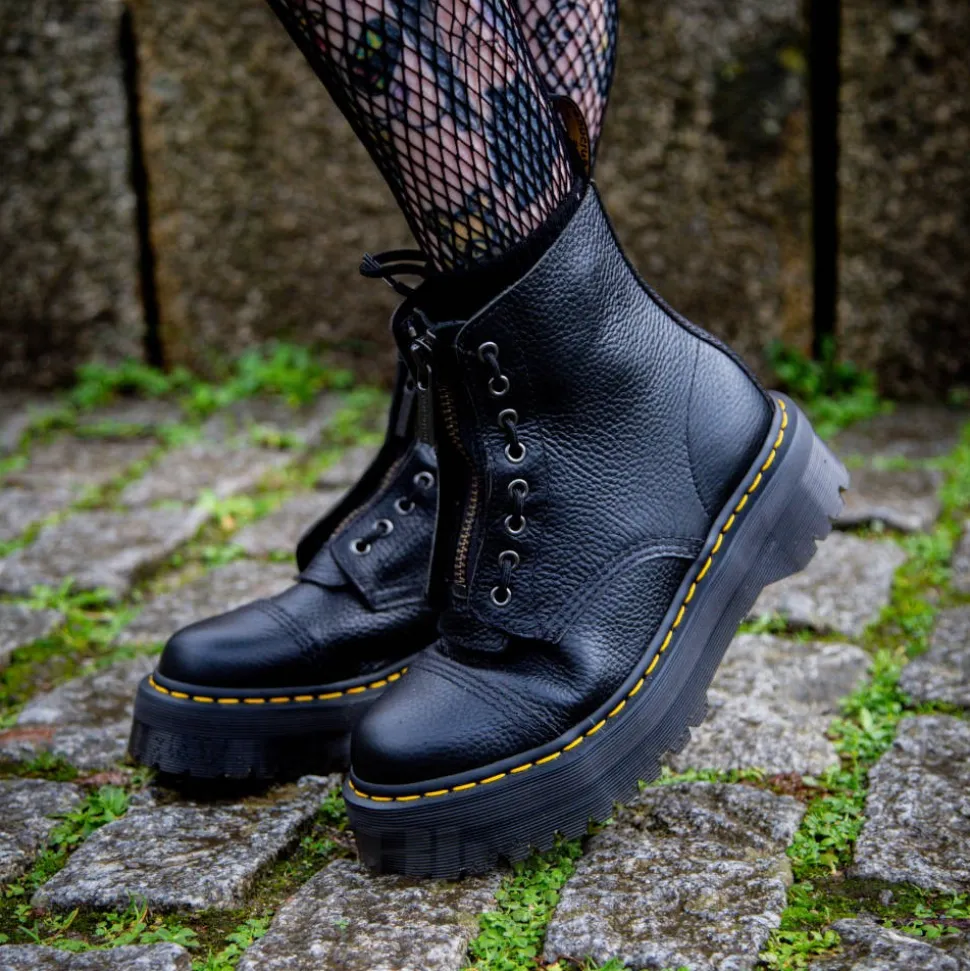 Dr Martens Sinclair Platform Boots (Black)