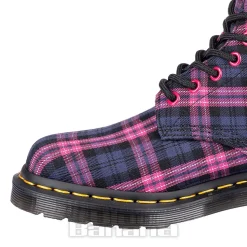 Dr Martens 1460 Tartan Boots (Pink)