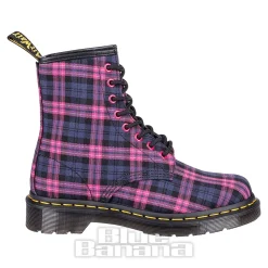 Dr Martens 1460 Tartan Boots (Pink)