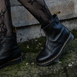 Dr Martens 1460 Virginia Zip Boot (Black)