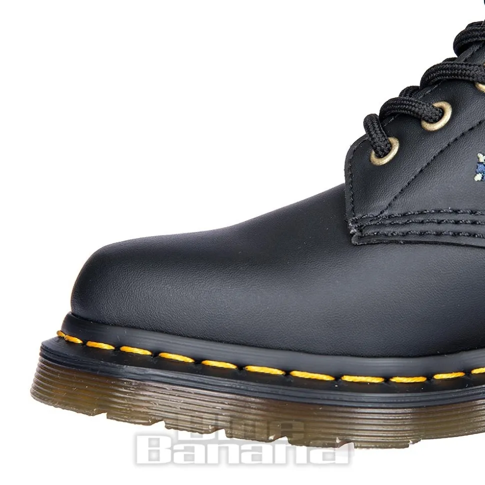 Dr Martens 1460 Vonda Tavern Floral Boots (Black)