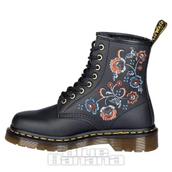Dr Martens 1460 Vonda Tavern Floral Boots (Black)