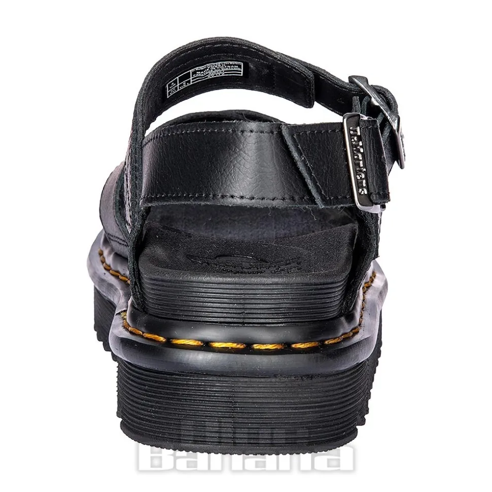 Dr Martens Voss II Athena Leather Sandals (Black)