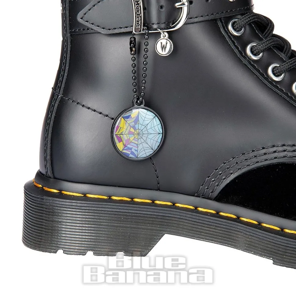 Dr Martens 1460 Wednesday Boots (Black Velvet)